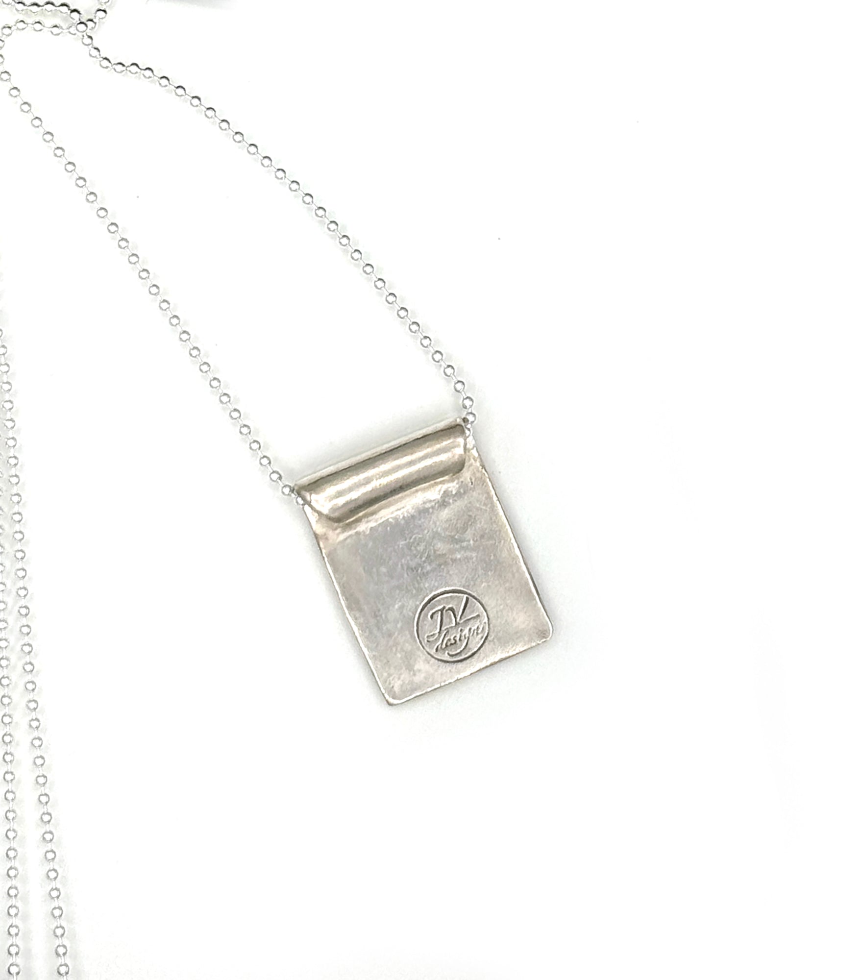 Let Them, Bird and Cage Pendant in 999 Fine Silver, One of a Kind