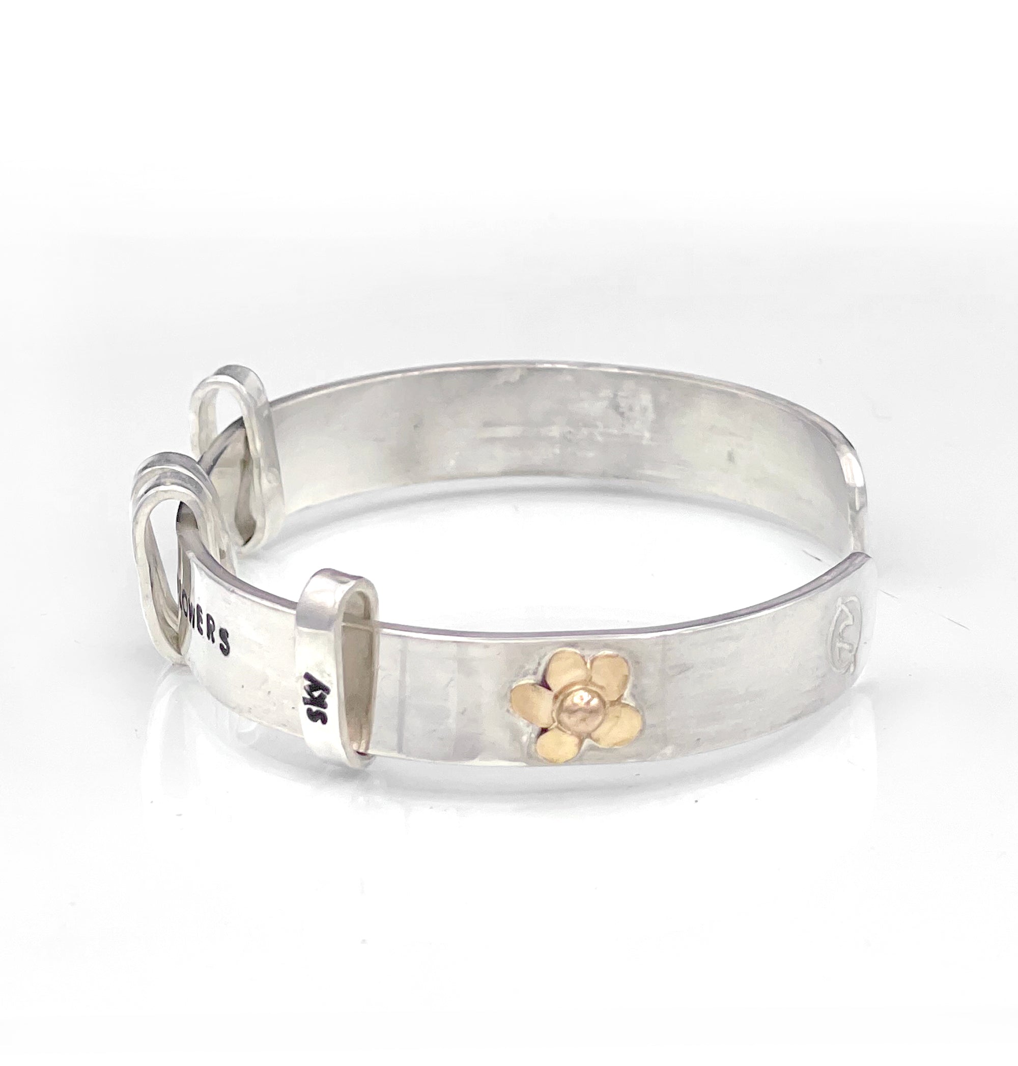 A Mothers Garden Personalized Cuff Bracelet