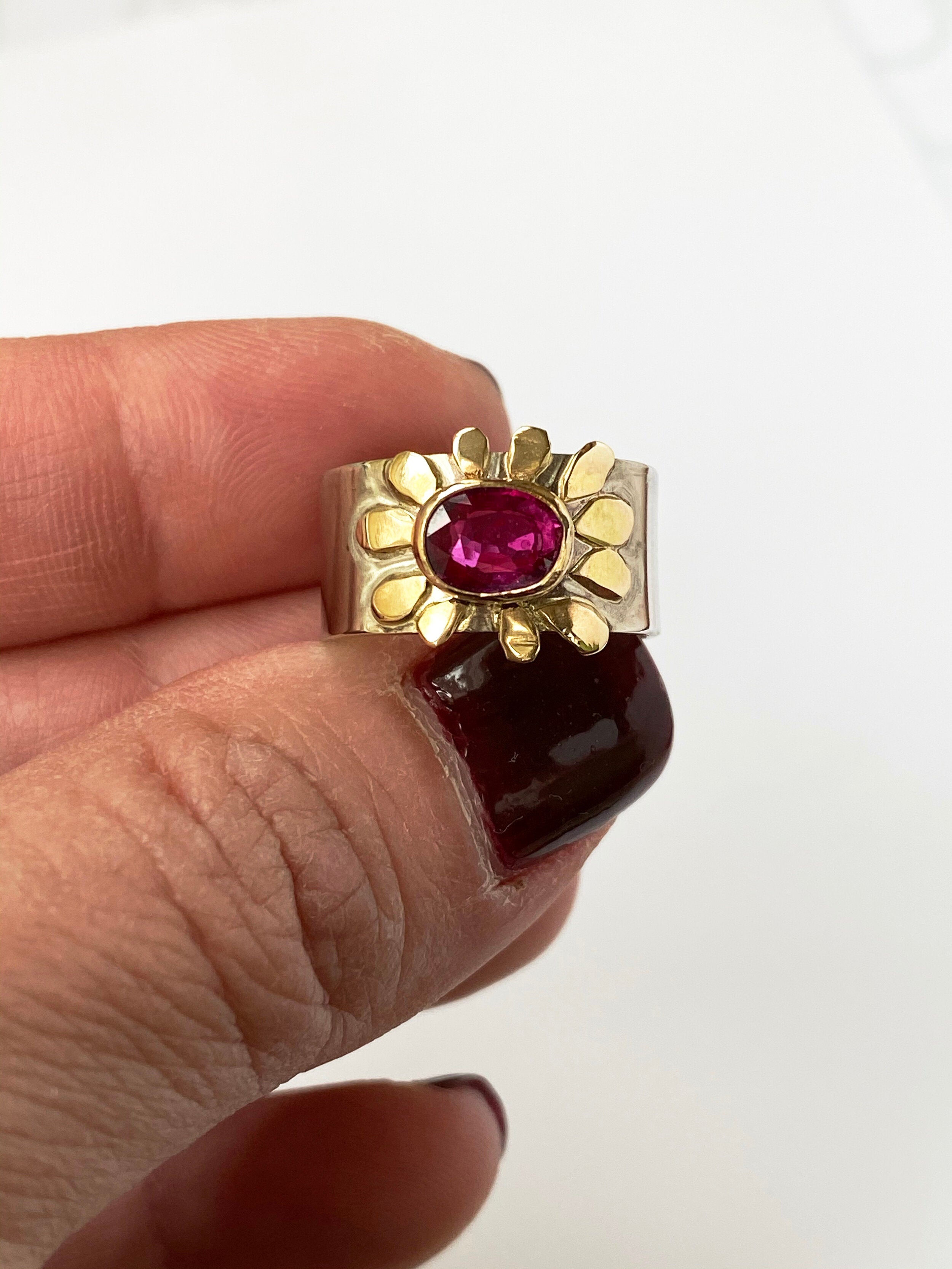 Natural Unheated Untreated Ruby Ring Afghanistan Ruby Pigeon Blood  Beautiful Color and Great Luster 925 Sterling Silver Ring Shia Rings Ruby -  Etsy